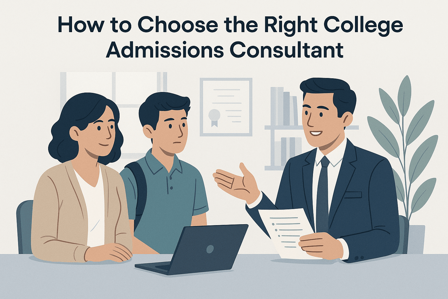 How to Choose the Right College Admissions Consultant - Featured image