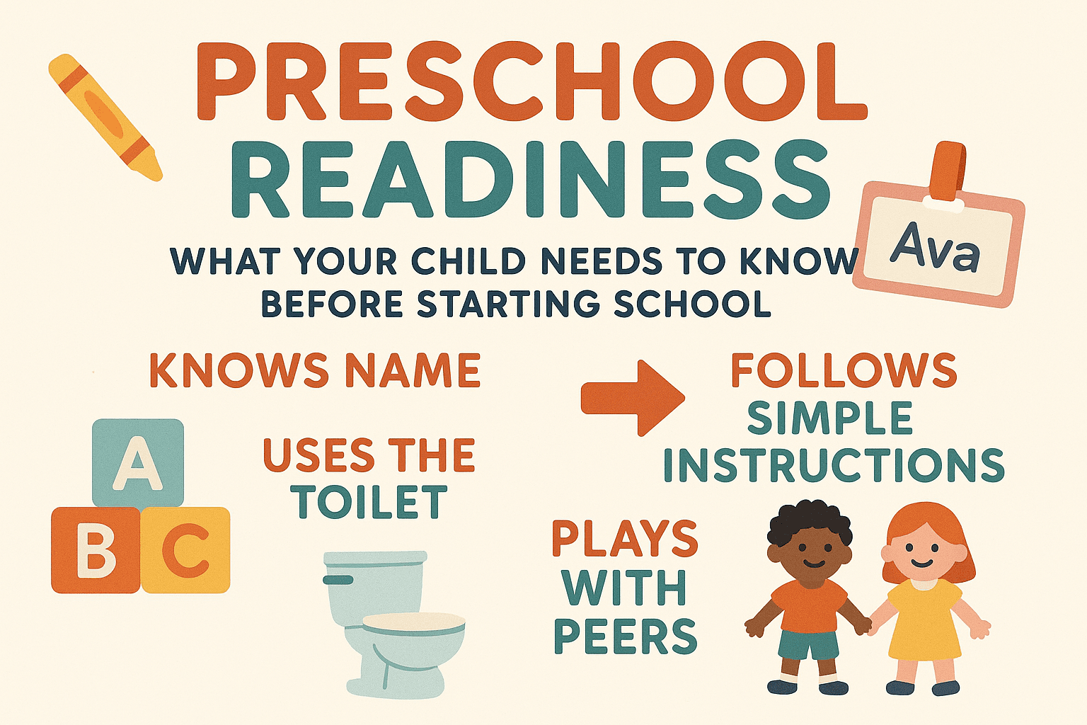 Preschool Readiness: What Your Child Needs to Know Before Starting School