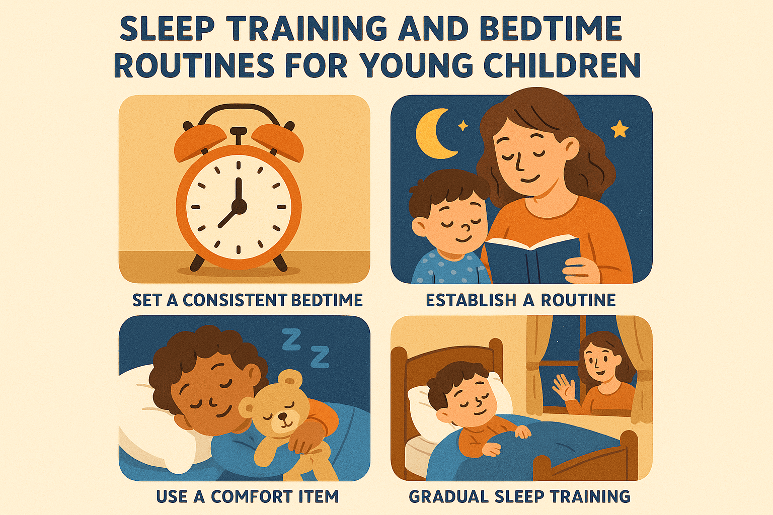 Sleep Training and Bedtime Routines for Young Children