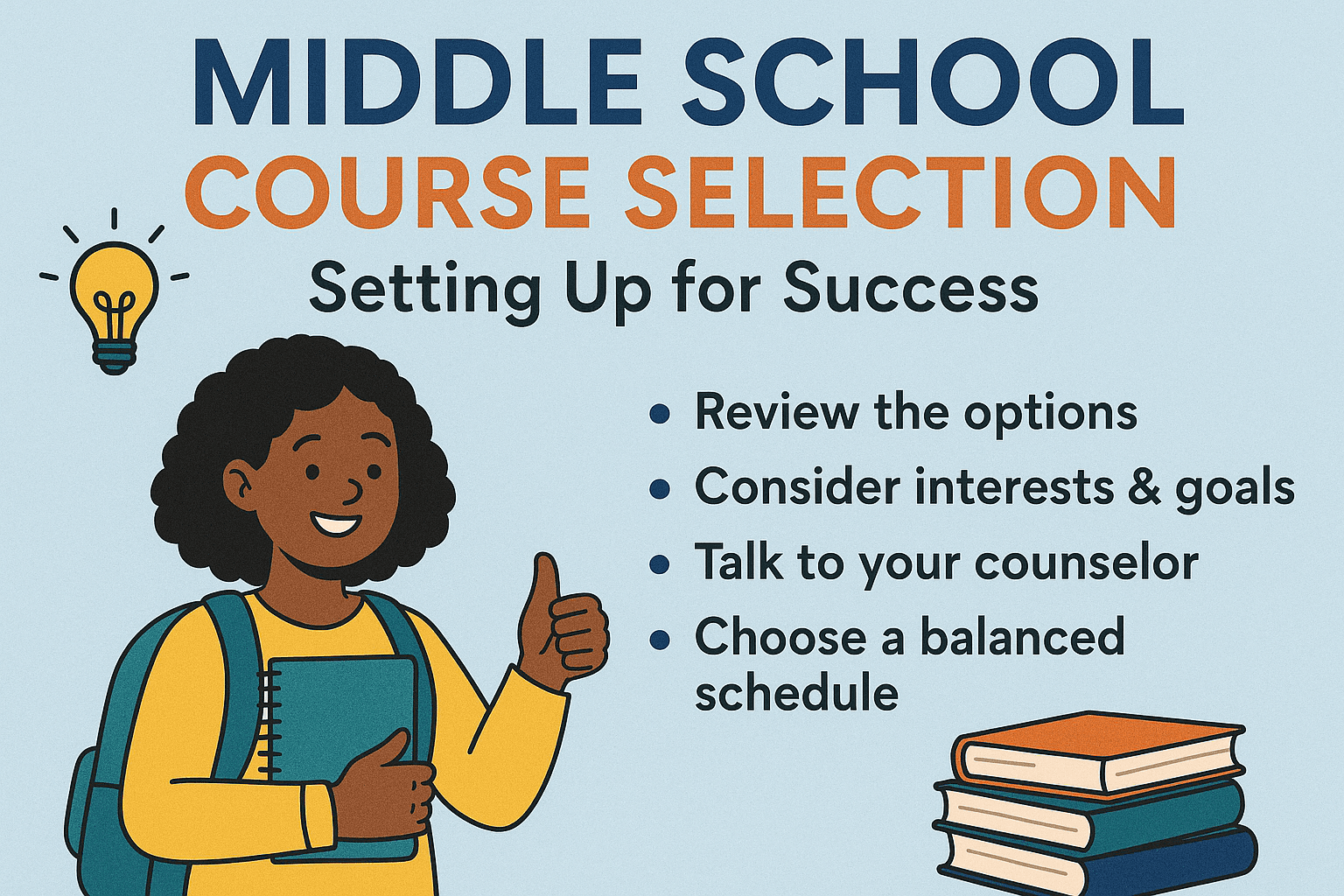 Middle School Course Selection: Setting Up for Success