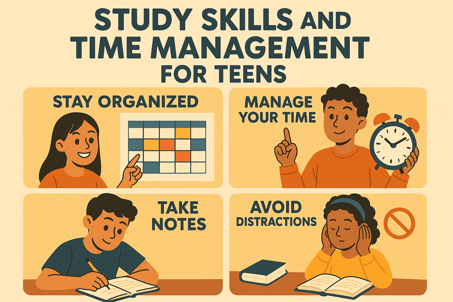 Study Skills and Time Management for Teens