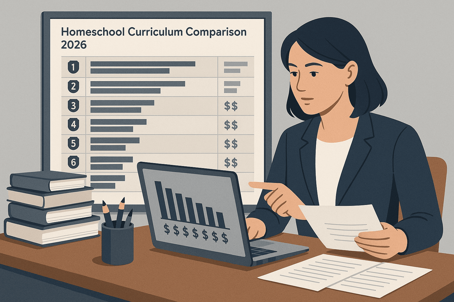 Homeschool Curriculum Comparison 2026: 9 Programs Ranked by Strength and Cost - Featured image