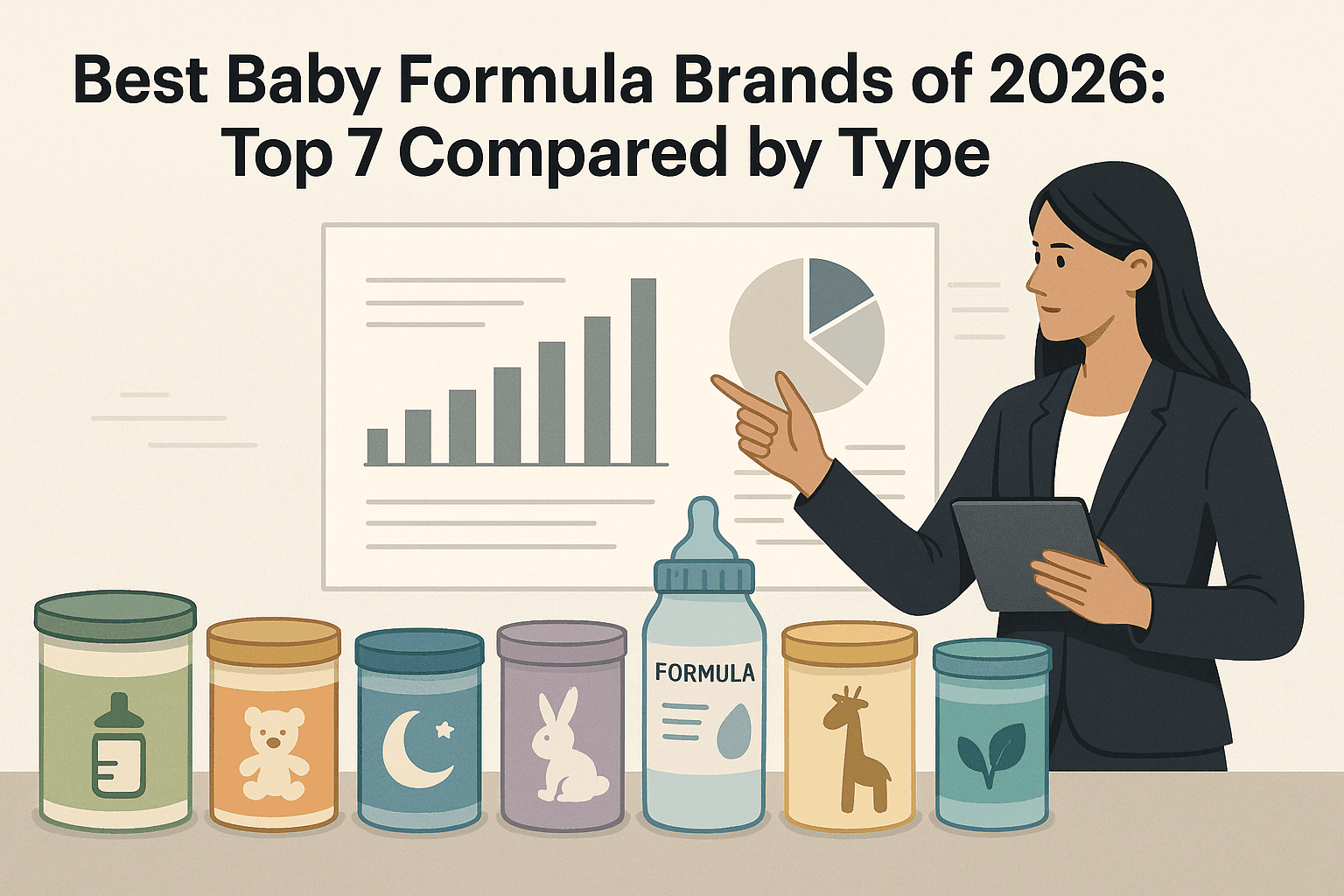Best Baby Formula Brands of 2026: Top 7 Compared by Type - Featured image